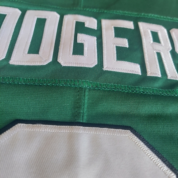 Aaron Rodgers NY Jets 2024 Green Stitched Jersey - Picture 7 of 10